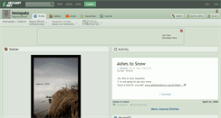 Desktop Screenshot of neslepaks.deviantart.com