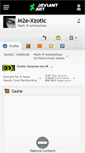 Mobile Screenshot of m2e-xzotic.deviantart.com