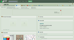 Desktop Screenshot of cain136.deviantart.com