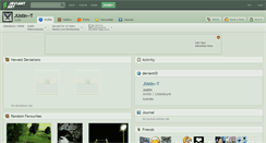 Desktop Screenshot of justin--t.deviantart.com