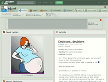 Tablet Screenshot of jojoznt.deviantart.com