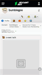 Mobile Screenshot of bumblegoo.deviantart.com