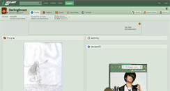 Desktop Screenshot of darlingdream.deviantart.com