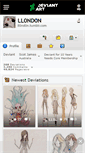 Mobile Screenshot of ll0nd0n.deviantart.com