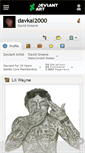 Mobile Screenshot of davkal2000.deviantart.com