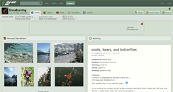 Desktop Screenshot of ennaburning.deviantart.com