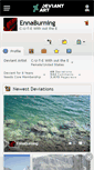 Mobile Screenshot of ennaburning.deviantart.com
