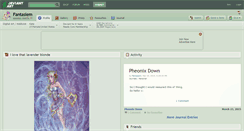 Desktop Screenshot of fantasiem.deviantart.com