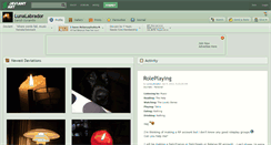 Desktop Screenshot of lunalabrador.deviantart.com