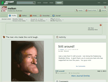 Tablet Screenshot of meiken.deviantart.com