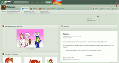 Desktop Screenshot of hichataro.deviantart.com