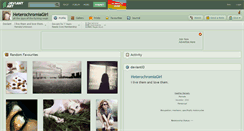 Desktop Screenshot of heterochromiagirl.deviantart.com