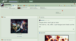Desktop Screenshot of dudeshibby.deviantart.com