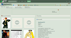 Desktop Screenshot of deathseed101.deviantart.com