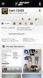 Mobile Screenshot of inari-12435.deviantart.com