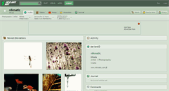 Desktop Screenshot of nikmatic.deviantart.com