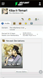 Mobile Screenshot of kiba-x-temari.deviantart.com