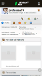 Mobile Screenshot of professaa19.deviantart.com