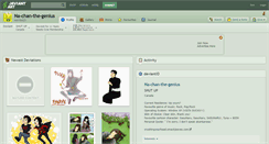 Desktop Screenshot of na-chan-the-genius.deviantart.com