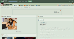 Desktop Screenshot of lagatasalvaje.deviantart.com