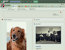 Tablet Screenshot of pixelzim.deviantart.com
