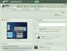Tablet Screenshot of dobee.deviantart.com