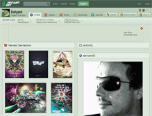 Tablet Screenshot of delysid.deviantart.com
