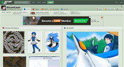 Desktop Screenshot of blizzardcaster.deviantart.com