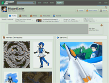 Tablet Screenshot of blizzardcaster.deviantart.com