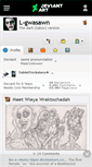 Mobile Screenshot of l-gwasawn.deviantart.com