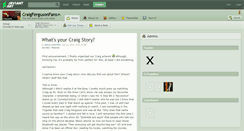 Desktop Screenshot of craigfergusonfans.deviantart.com