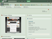 Tablet Screenshot of inseveral.deviantart.com