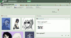 Desktop Screenshot of hollow-rukia-club.deviantart.com