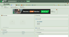 Desktop Screenshot of fox-soldier.deviantart.com