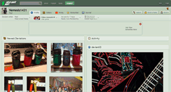 Desktop Screenshot of nemesis1431.deviantart.com