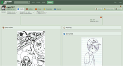 Desktop Screenshot of capz787.deviantart.com