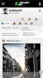Mobile Screenshot of evilshorty.deviantart.com