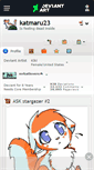 Mobile Screenshot of katmaru23.deviantart.com