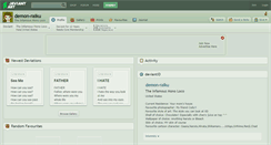 Desktop Screenshot of demon-raiku.deviantart.com