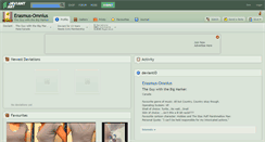 Desktop Screenshot of erasmus-omnius.deviantart.com