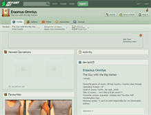 Tablet Screenshot of erasmus-omnius.deviantart.com
