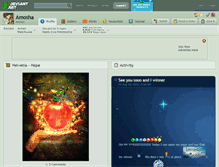 Tablet Screenshot of amosha.deviantart.com