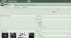 Desktop Screenshot of darqdiva.deviantart.com
