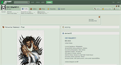 Desktop Screenshot of i3i11thewi11.deviantart.com