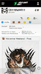 Mobile Screenshot of i3i11thewi11.deviantart.com