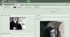 Desktop Screenshot of circe-albatus-perite.deviantart.com