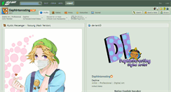 Desktop Screenshot of daphinteresting.deviantart.com