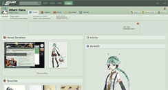 Desktop Screenshot of mitani--nana.deviantart.com