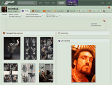 Tablet Screenshot of m5m5c5.deviantart.com