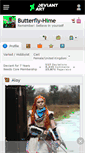 Mobile Screenshot of butterfly-hime.deviantart.com
